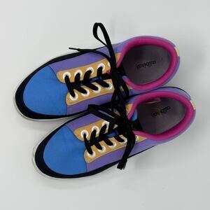 Allbirds Women's Canvas Pacers Sz 9 Chia Purple (Blizzard Sole) Colorblock Pink